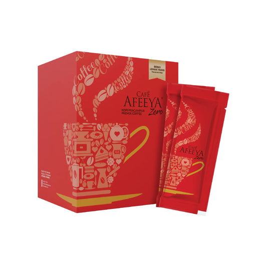 (Singapore order) Afeeya Cafe Zero (1 kotak = 20 sachet)