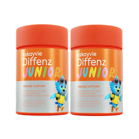 Diffenz™ Junior Combo (2 botol = 120 biji)