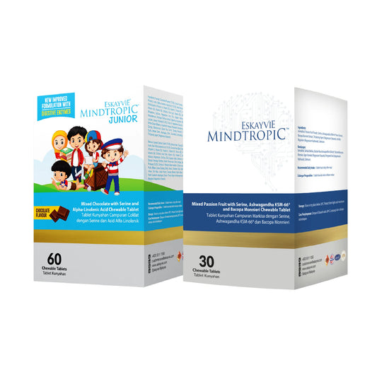 Family Mind Booster Combo ( 1 Mindtropic + 1 Mindtropic Junior)