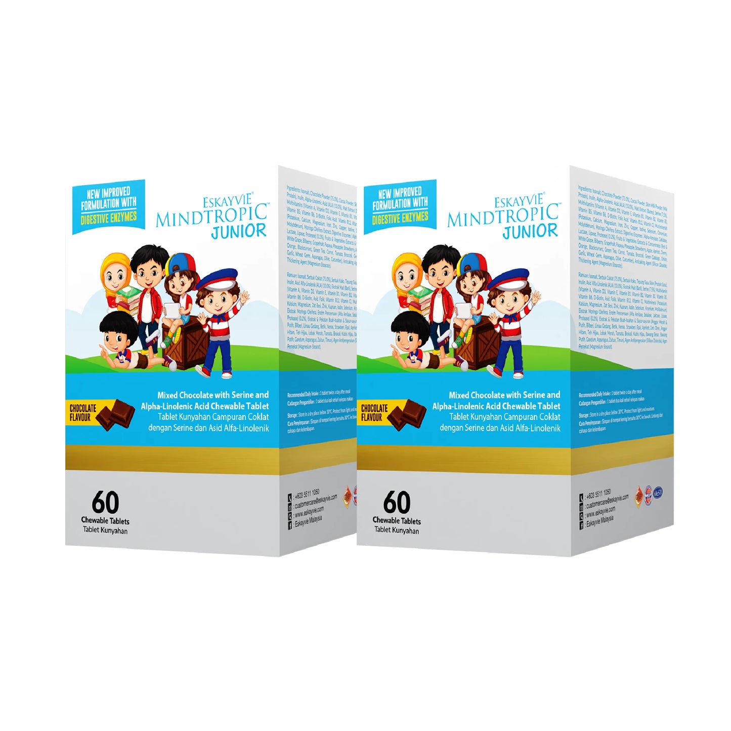 Mindtropic Junior Combo (2 botol = 0.5g x 120 biji)