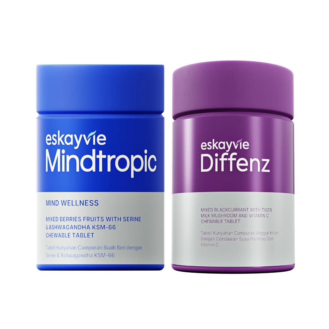 Mindtropic (1g x 30’s) + Diffenz (1g x 30’s) - for Singapore order