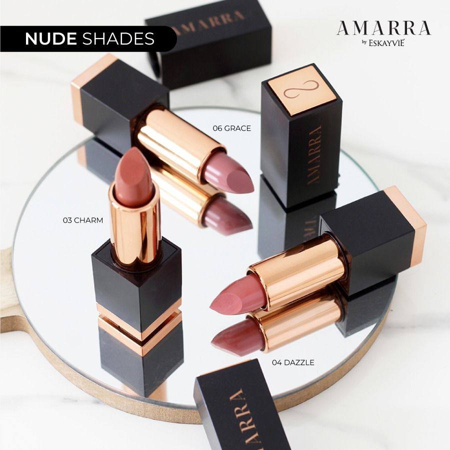 (lipstick) AMARRA Velvet Matte Lipstick (6 available colors)