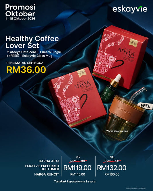 (Promo) Healthy Coffee Lover Set