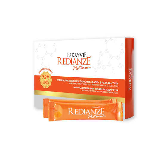 Redianze Platinum Less Sugar (1 kotak = 20 sachet)