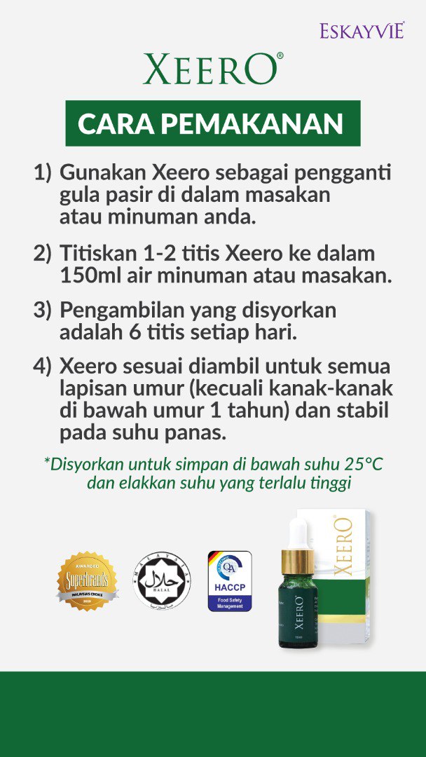Xeero® Triple (3 botol = 30ml)