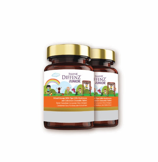 Diffenz™ Junior Combo (2 botol = 120 biji)