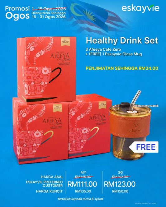 (PROMO) Healthy Drink Set