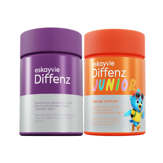 Diffenz™ Combo : Family Set (Diffenz + Diffenz Junior ORANGE)