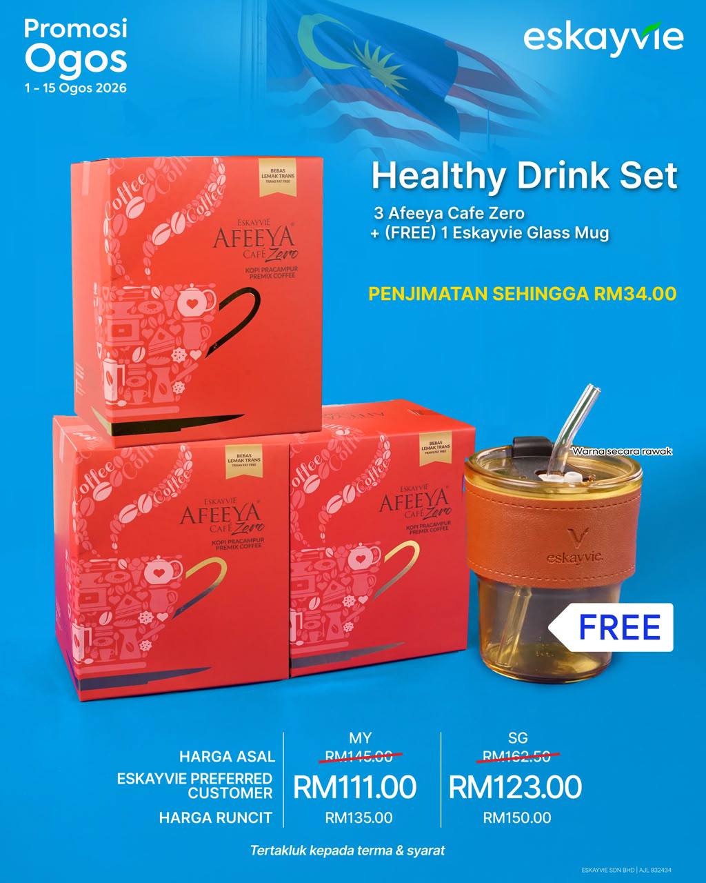 (PROMO) HEALTHY DRINK SET