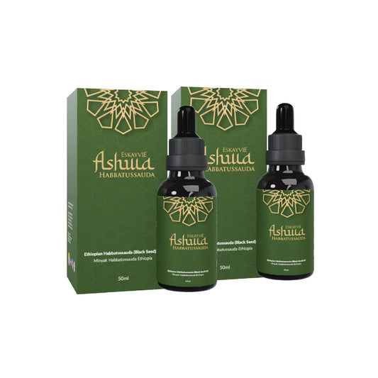ASHWA Habbatussauda Combo (50ml x2)